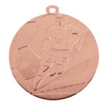 Voetbal Medaille Ø70 mm - Afbeelding 3