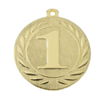 Medaille 1,2,3 Ø50 mm