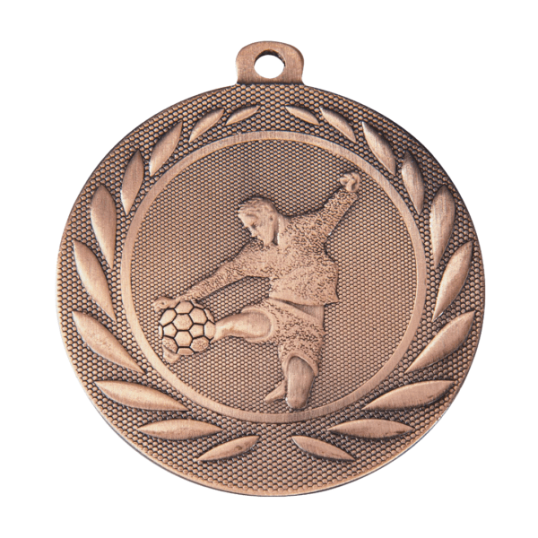 Medaille Voetbal heren Ø50 mm - Afbeelding 3