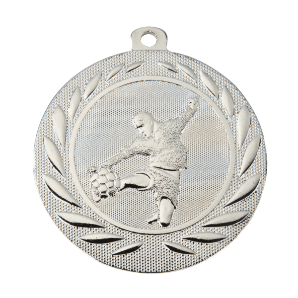 Medaille Voetbal heren Ø50 mm - Afbeelding 2
