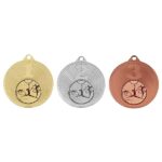 Medaille 1,2,3 Ø50 mm - HK61/25 - Afbeelding 2