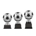 Voetbal Beker Zilver - PF300.3 - Afbeelding 2