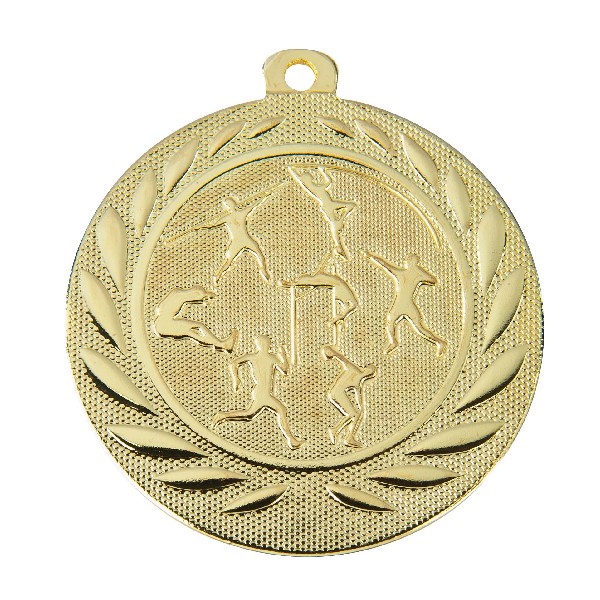 Atletiek Medaille Goud Massa Medailles Atletiek - DI5000.K - Afbeelding 1
