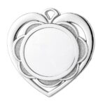 Medaille in een Hartje - Ø50 mm - Afbeelding 2