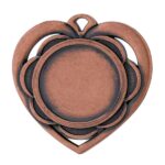 Medaille in een Hartje - Ø50 mm - Afbeelding 3