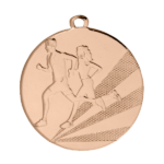 Hardloop medaille Ø50 mm - D112B - Afbeelding 3