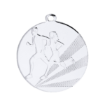 Hardloop medaille Ø50 mm - D112B - Afbeelding 2