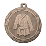 Judo medaille Ø45 mm - Afbeelding 3