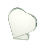 Glas Award Hartvorm met geschenkdoos