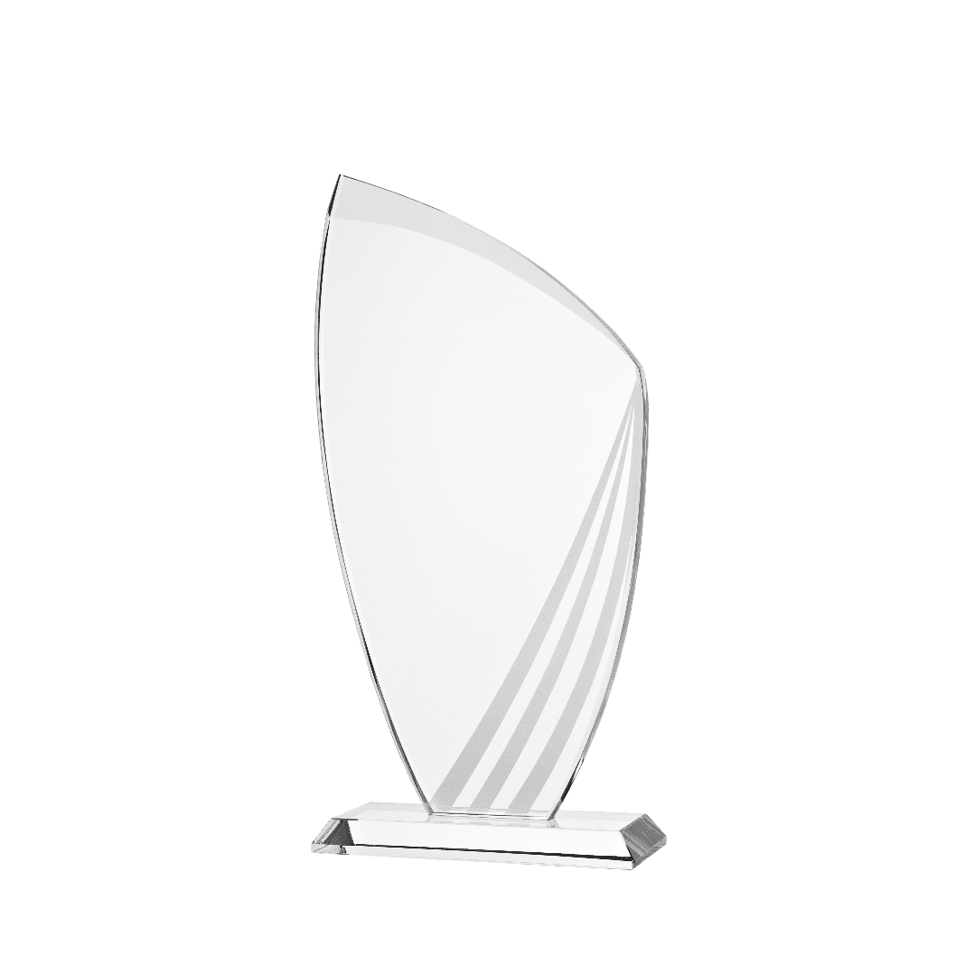 Glas award - W381 Glas Award met geschenkdoos - W381 - Afbeelding 1