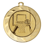 Grote Basketbal Medaille - 7 cm