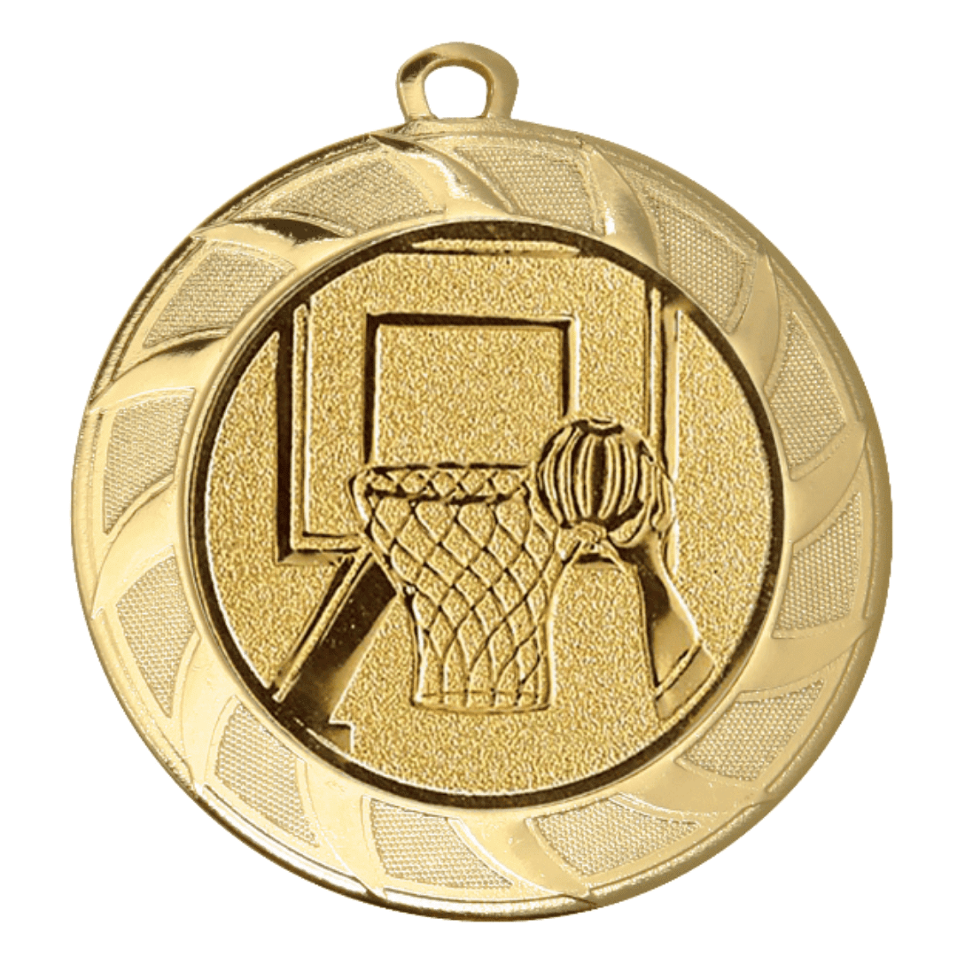Grote Basketbal Medaille Grote Basketbal Medaille - 7 cm - Afbeelding 1
