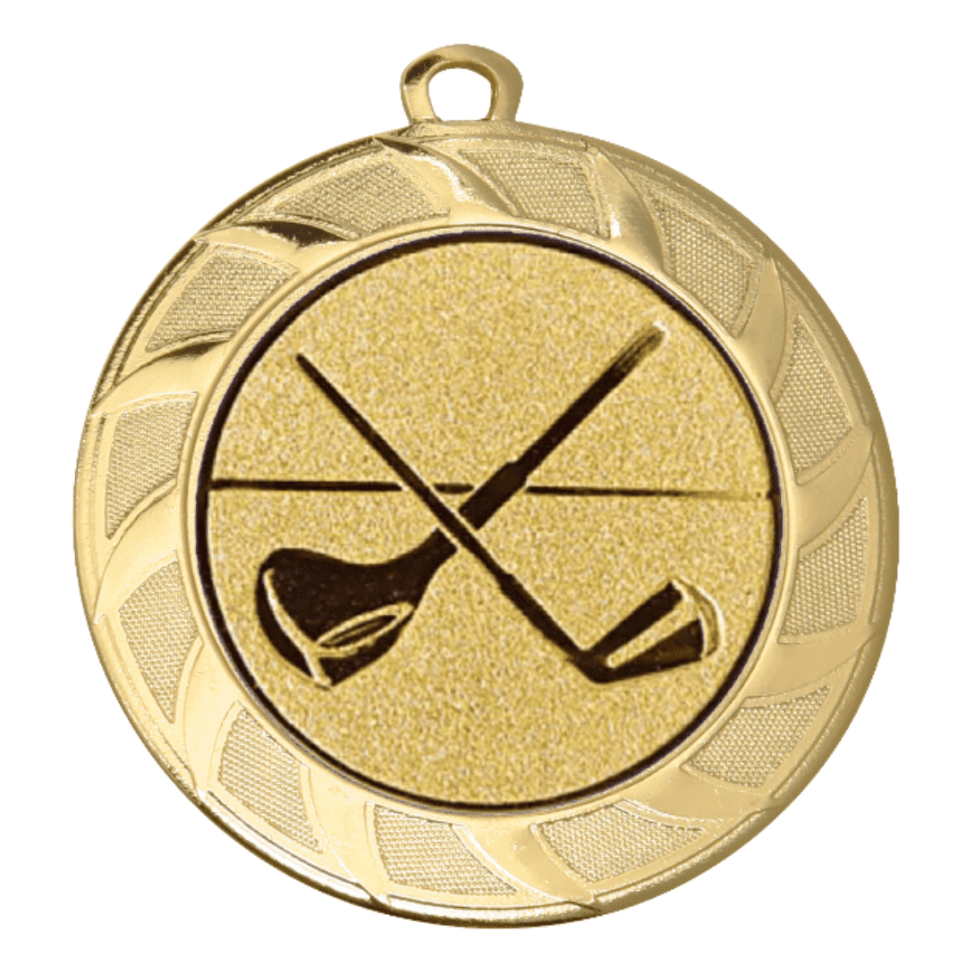 Grote Golf Medaille Grote Golf Medaille - 7 cm - Afbeelding 1
