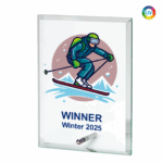 Glas Award UV Print - W301 - Afbeelding 2