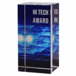 Glas Award UV Print - W401 - Afbeelding 2