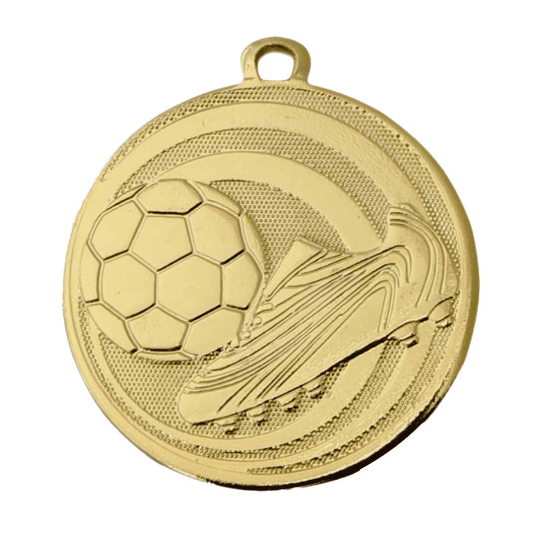 ME.090.01 Medaille Voetbal Ø45 mm - Afbeelding 1
