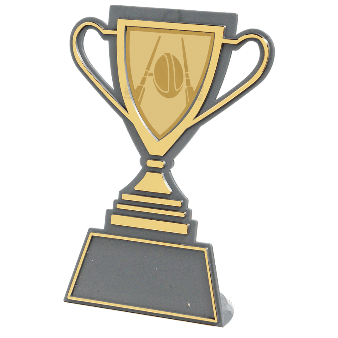 Rugby standaard Rugby Standaard Goud – 12,5 cm - Afbeelding 1