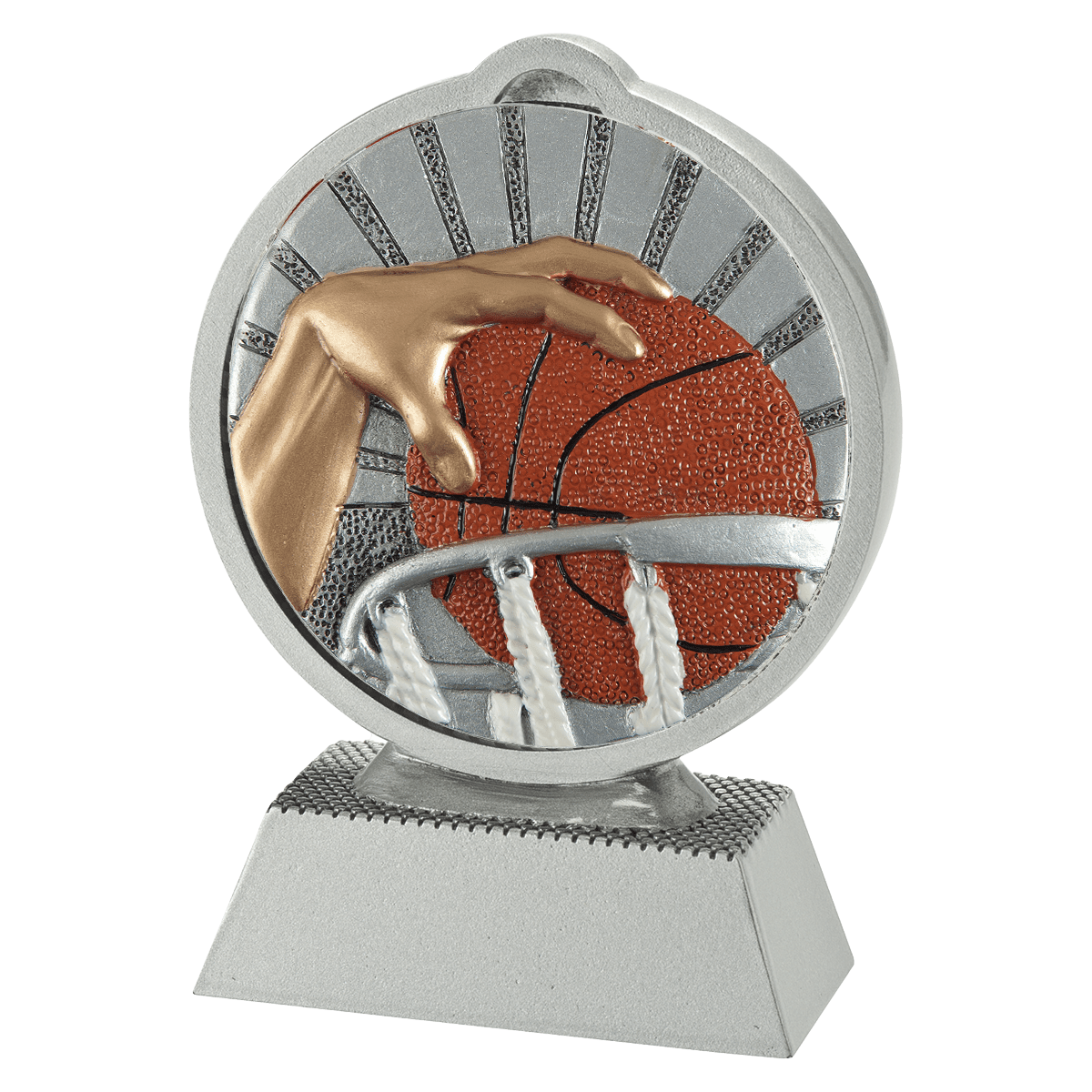 FG500-FG025 (1) Basketbal Beeld 11 cm - Afbeelding 1