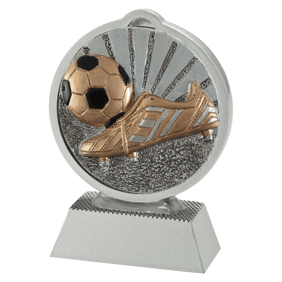 FG500-FG028 (1) Voetbal Beeld 11 cm - Afbeelding 1