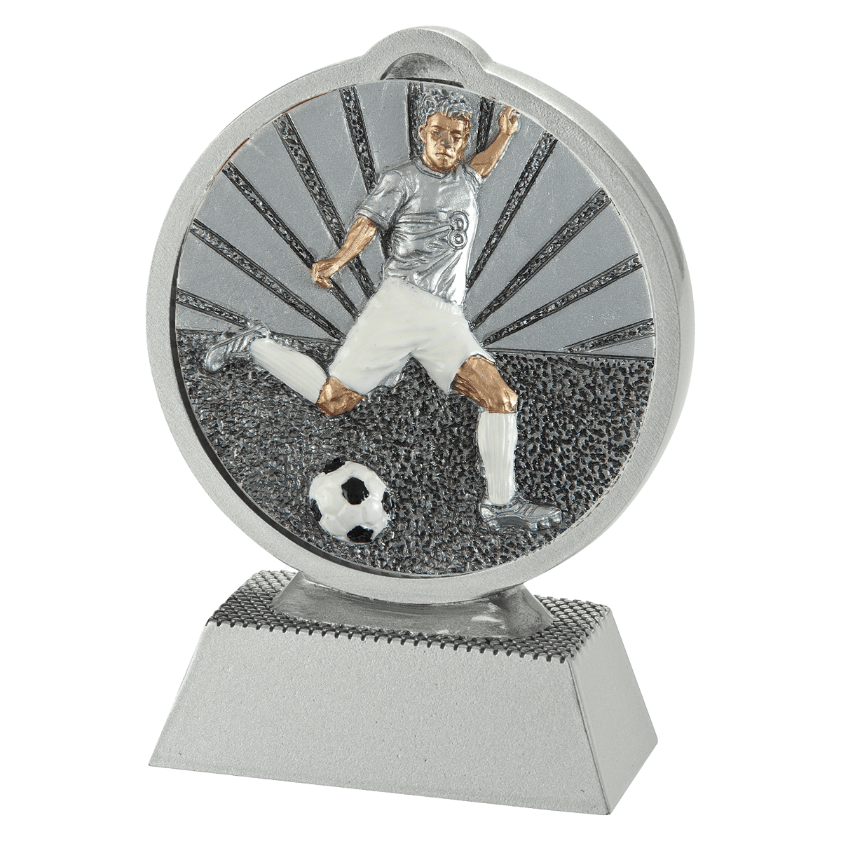 FG500-FG029 Heren Voetbal Beeld 11 cm - Afbeelding 1