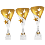 Beker Sterre – Goud/Zilver – 36 t/m 39 cm - Afbeelding 2