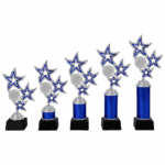 Trofee Sem – Zilver/Blauw – 18,5 t/m 28,5 cm - Afbeelding 2