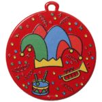 Carnaval Medaille Feest – 50 mm – Inclusief Halslint - Afbeelding 5