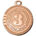 Nummer Medaille 1, 2 en 3 - Ø32 mm - Afbeelding 3