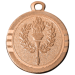 Fakkel Medaille – Ø 32 mm Goud, Zilver en Brons - Afbeelding 3