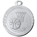 Basketbal Medaille – Ø 32 mm Goud, Zilver en Brons - Afbeelding 2